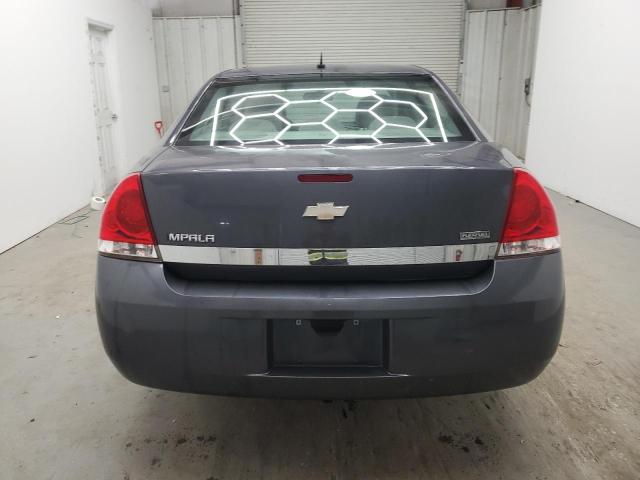 2G1WA5EK0A1209137 - 2010 CHEVROLET IMPALA LS GRAY photo 6