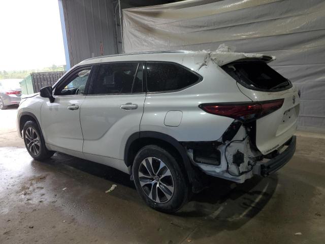 5TDGZRBH6MS078118 - 2021 TOYOTA HIGHLANDER XLE 白色 照片 2