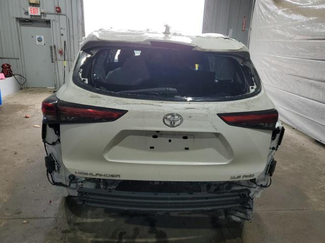 5TDGZRBH6MS078118 - 2021 TOYOTA HIGHLANDER XLE 白色 照片 6