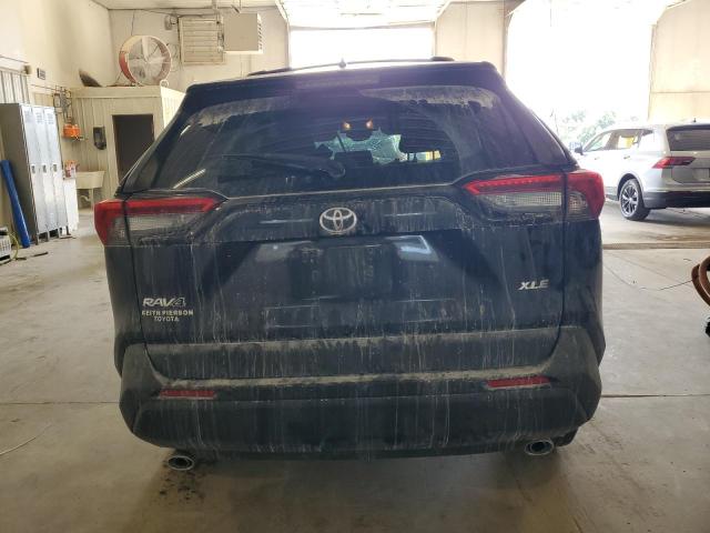 2T3W1RFVXLC058472 - 2020 TOYOTA RAV4 XLE BLUE photo 6