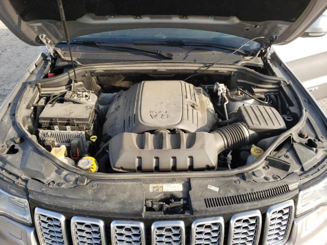 1C4RJFJT9JC256413 - 2018 JEEP GRAND CHER SUMMIT ვერცხლისფერი ფოტო 11