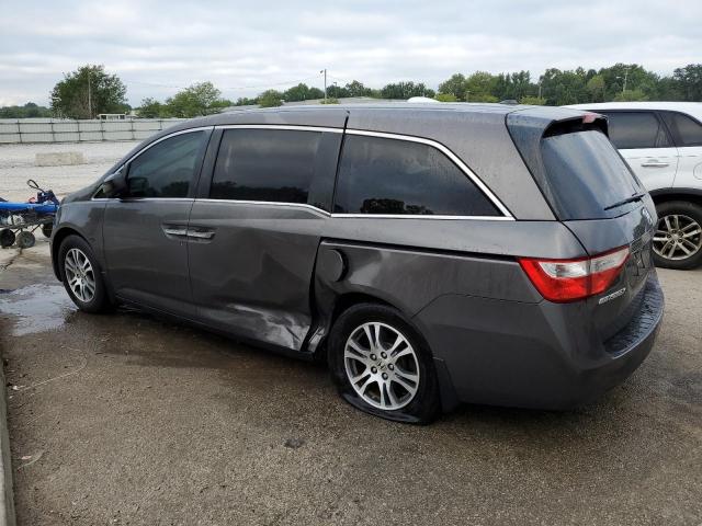 5FNRL5H65CB109452 - 2012 HONDA ODYSSEY EXL Gris photo 2