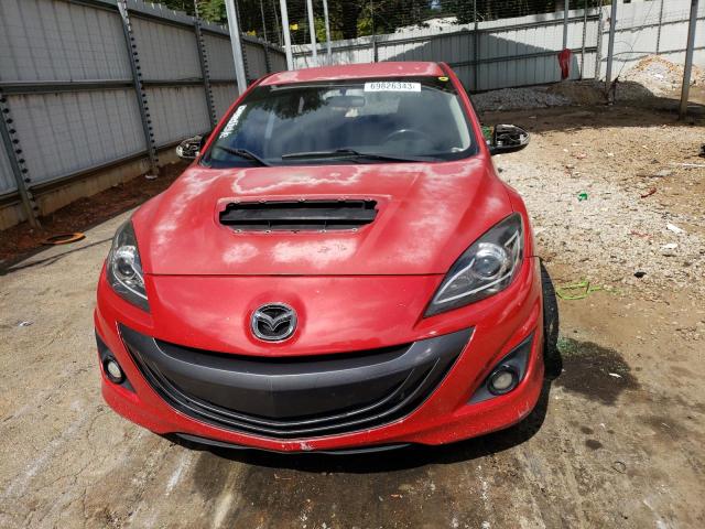 JM1BL1H3XA1276802 - 2010 MAZDA SPEED 3 RED photo 5