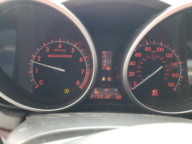 JM1BL1H3XA1276802 - 2010 MAZDA SPEED 3 წითელი ფოტო 9