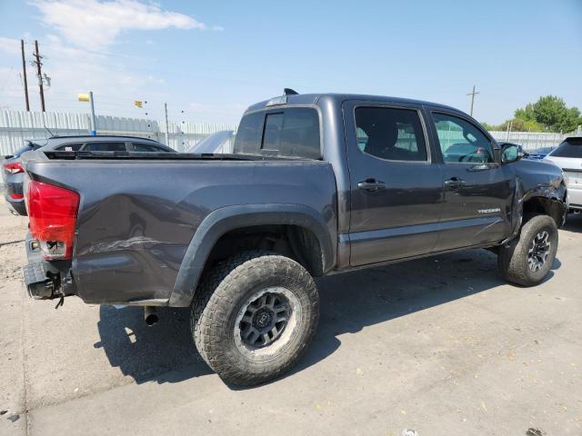 5TFCZ5AN5HX069330 - 2017 TOYOTA TACOMA DOUBLE CAB GRAY photo 3