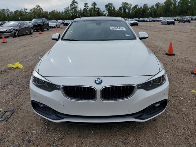 WBA4J3C59KBL05461 - 2019 BMW 430XI GRAN COUPE WHITE photo 5