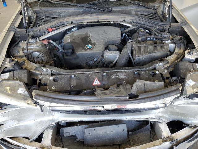 5UXWX9C59F0D51100 - 2015 BMW X3 XDRIVE28I SILVER photo 12