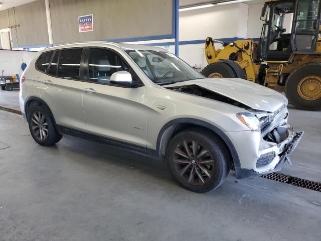 5UXWX9C59F0D51100 - 2015 BMW X3 XDRIVE28I SILVER photo 4