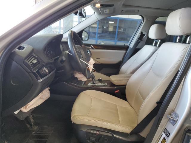 5UXWX9C59F0D51100 - 2015 BMW X3 XDRIVE28I SILVER photo 7