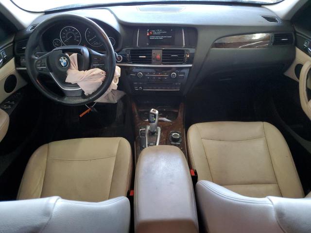 5UXWX9C59F0D51100 - 2015 BMW X3 XDRIVE28I SILVER photo 8