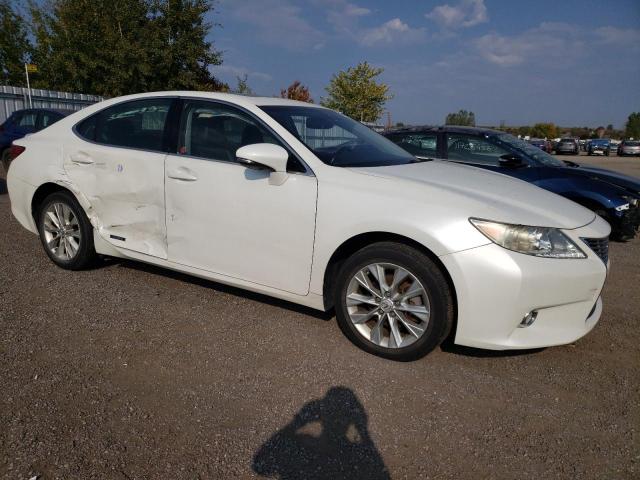 JTHBW1GG7D2004040 - 2013 LEXUS ES 300H WHITE photo 4