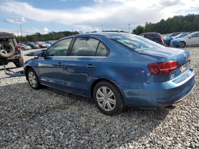3VW2B7AJ2HM317710 - 2017 VOLKSWAGEN JETTA S BLUE photo 2