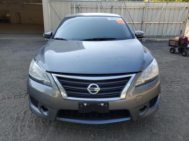 3N1AB7AP3FY284650 - 2015 NISSAN SENTRA S SILVER photo 5