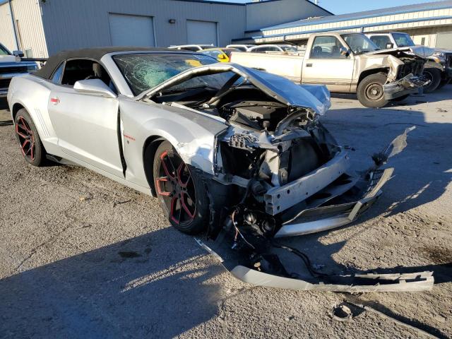 2G1FD3D34F9283823 - 2015 CHEVROLET CAMARO LT GRAY photo 4