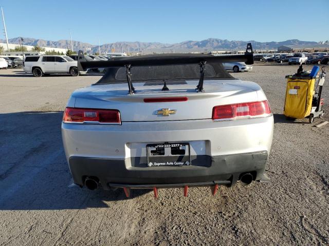 2G1FD3D34F9283823 - 2015 CHEVROLET CAMARO LT GRAY photo 6