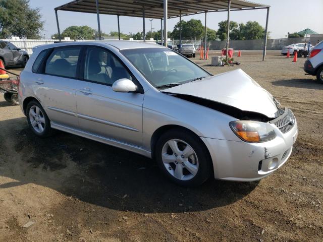 KNAFE162985022083 - 2008 KIA SPECTRA5 5 SX SILVER photo 4