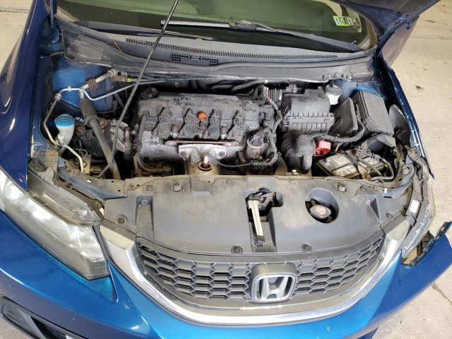 19XFB2F5XDE222139 - 2013 HONDA CIVIC LX Կապույտ լուսանկար 11