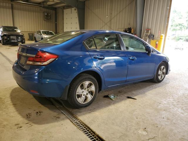 19XFB2F5XDE222139 - 2013 HONDA CIVIC LX Կապույտ լուսանկար 3
