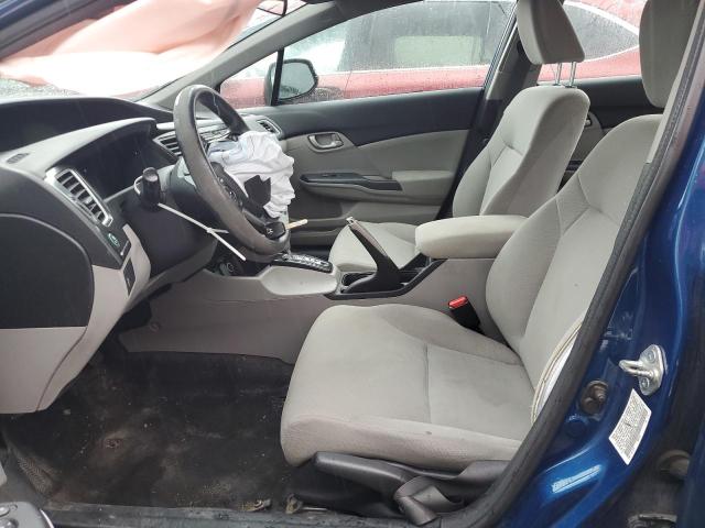 19XFB2F5XDE222139 - 2013 HONDA CIVIC LX Կապույտ լուսանկար 7