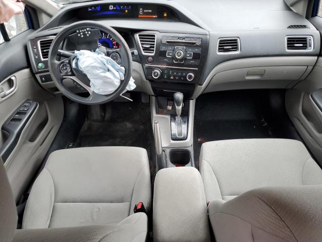 19XFB2F5XDE222139 - 2013 HONDA CIVIC LX Կապույտ լուսանկար 8