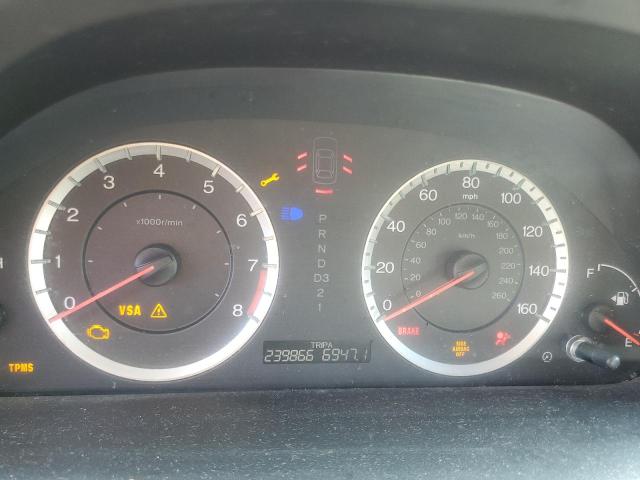 1HGCP26868A074368 - 2008 HONDA ACCORD EXL WHITE photo 9