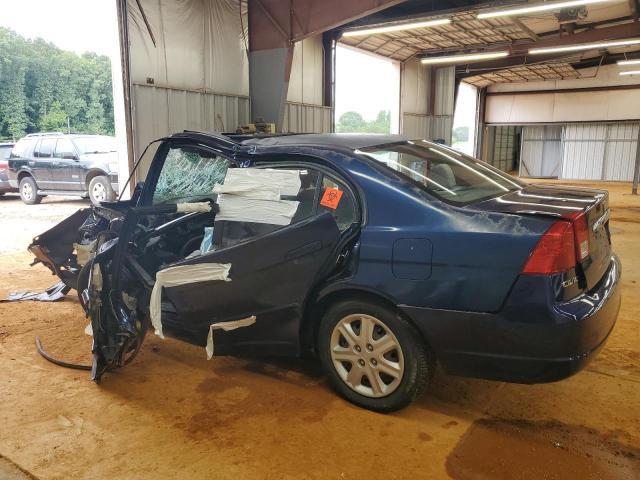 2HGES268X3H537369 - 2003 HONDA CIVIC EX BLUE photo 2