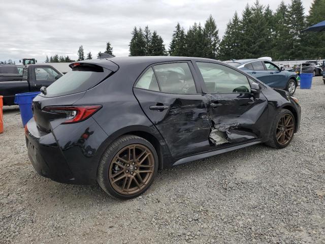 JTND4MBE3R3218091 - 2024 TOYOTA COROLLA SE შავი ფოტო 3