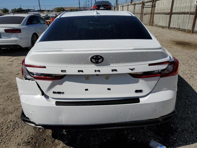 4T1DAACK9SU071061 - 2025 TOYOTA CAMRY XSE WHITE photo 6