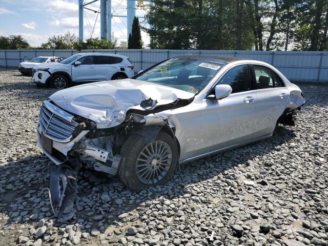 55SWF4KB0FU029506 - 2015 MERCEDES-BENZ C 300 4MATIC SILVER photo 1