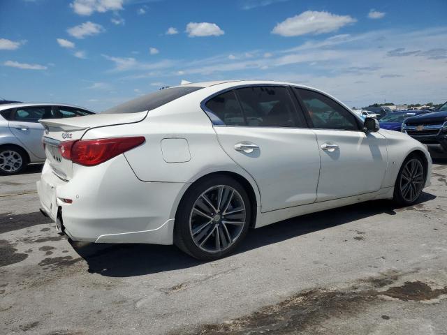 JN1BV7AP8FM347398 - 2015 INFINITI Q50 BASE WHITE photo 3