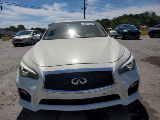 JN1BV7AP8FM347398 - 2015 INFINITI Q50 BASE WHITE photo 5