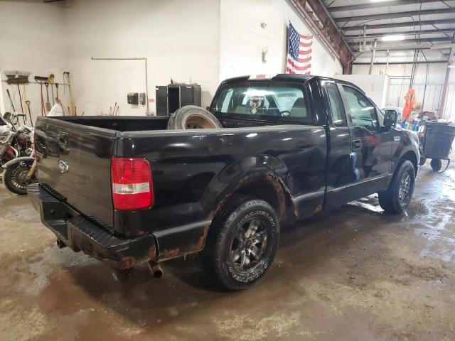 1FTRF12268KE92723 - 2008 FORD F150 BLACK photo 3