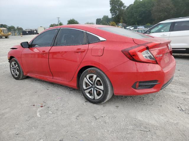 2HGFC2F50GH510274 - 2016 HONDA CIVIC LX RED photo 2