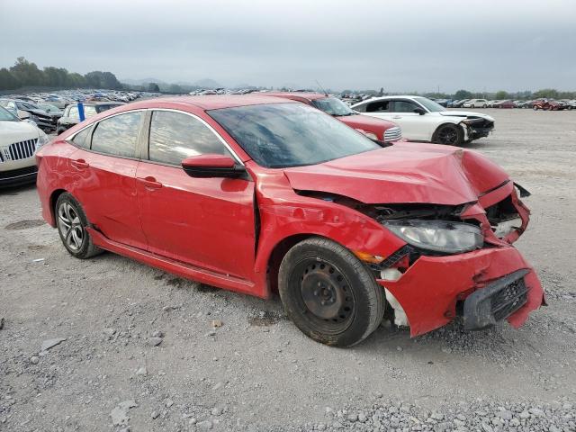 2HGFC2F50GH510274 - 2016 HONDA CIVIC LX RED photo 4