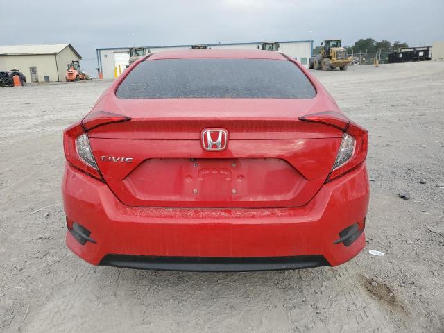 2HGFC2F50GH510274 - 2016 HONDA CIVIC LX RED photo 6