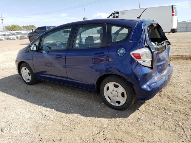 JHMGE8H32CC024816 - 2012 HONDA FIT BLUE photo 2