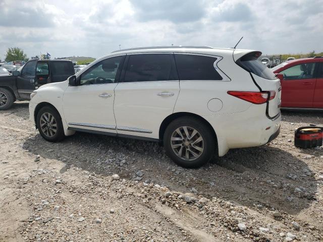 5N1AL0MN9EC545925 - 2014 INFINITI QX60 WHITE photo 2