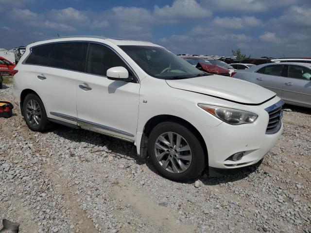 5N1AL0MN9EC545925 - 2014 INFINITI QX60 WHITE photo 4