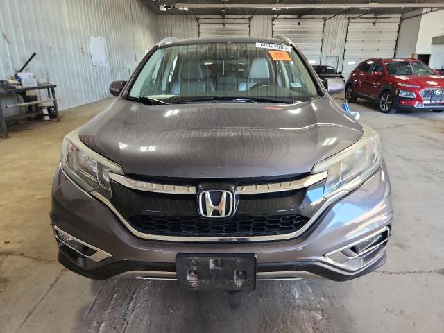 5J6RM4H73FL052390 - 2015 HONDA CR-V EXL GRAY photo 5