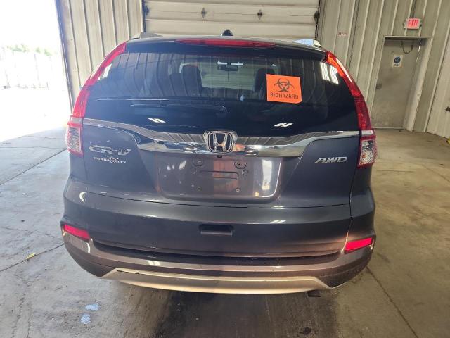 5J6RM4H73FL052390 - 2015 HONDA CR-V EXL GRAY photo 6