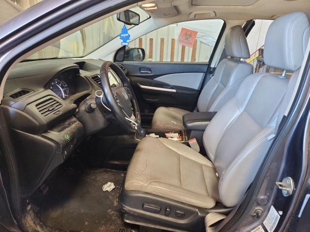 5J6RM4H73FL052390 - 2015 HONDA CR-V EXL GRAY photo 7
