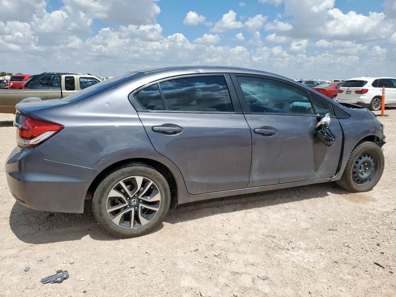 19XFB2F86FE075122 - 2015 HONDA CIVIC EX Szary zdjęcie 3