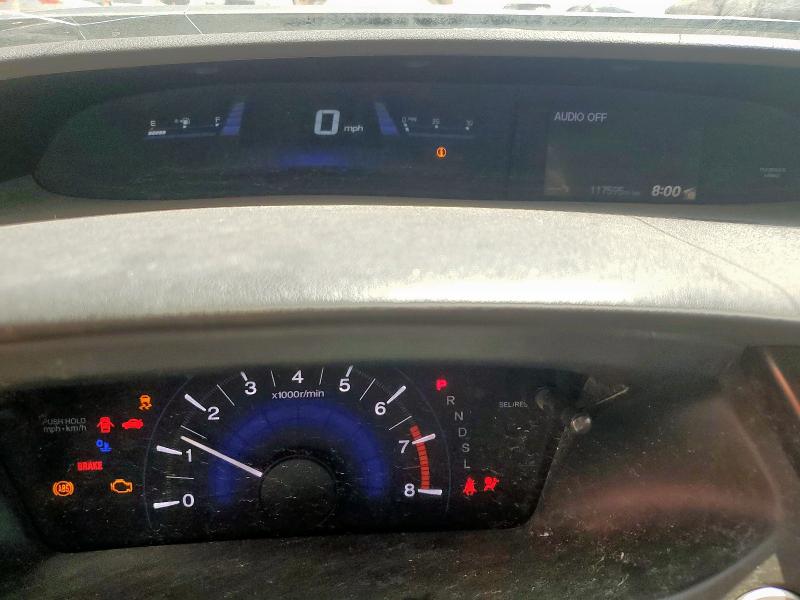 19XFB2F86FE075122 - 2015 HONDA CIVIC EX Szary zdjęcie 9