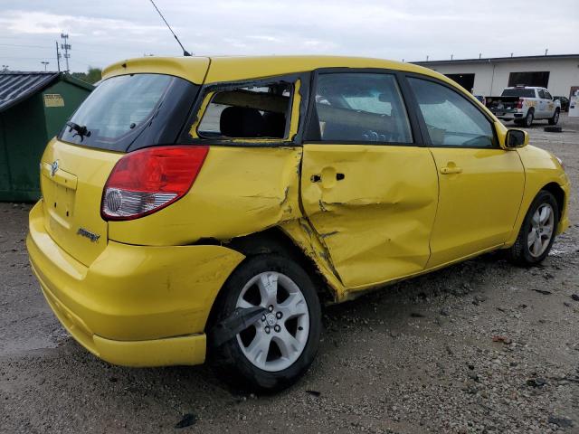 2T1KR32E64C293309 - 2004 TOYOTA COROLLA MA XR YELLOW photo 3