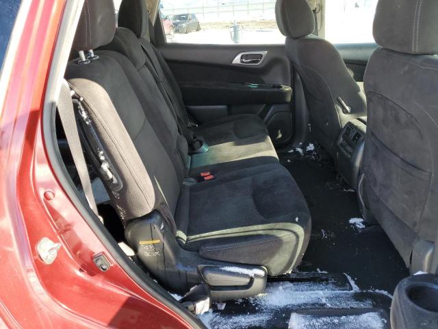 5N1AR2MM5FC600485 - 2015 NISSAN PATHFINDER S RED photo 11
