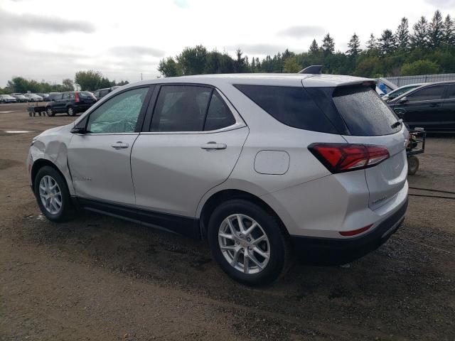 3GNAXUEV2NL252085 - 2022 CHEVROLET EQUINOX LT SILVER photo 2