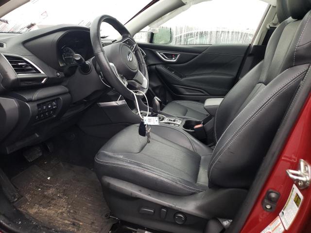 JF2SKAWC2KH417877 - 2019 SUBARU FORESTER TOURING 红色 照片 7