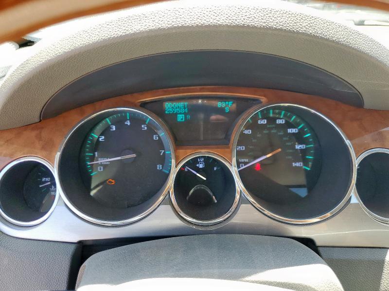 5GAKVCED1CJ333170 - 2012 BUICK ENCLAVE SILVER photo 9