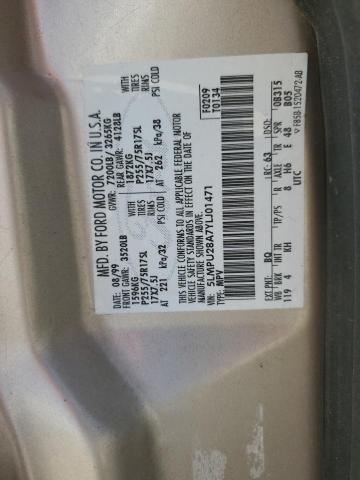 5LMPU28A7YLJ01471 - 2000 LINCOLN NAVIGATOR 米色 照片 14