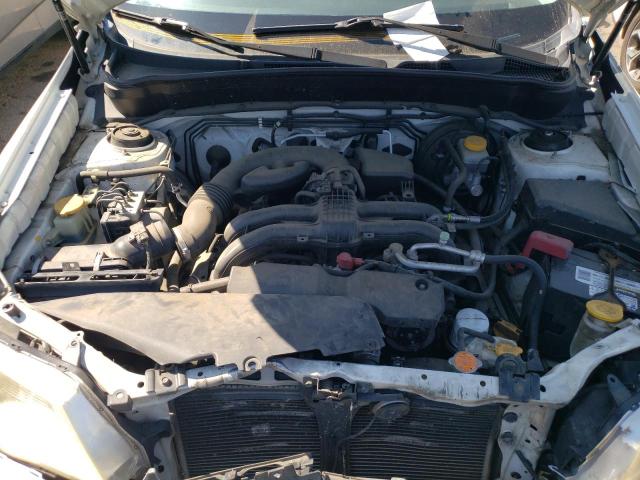 JF2SHADC5DH423502 - 2013 SUBARU FORESTER 2.5X PREMIUM WHITE photo 11